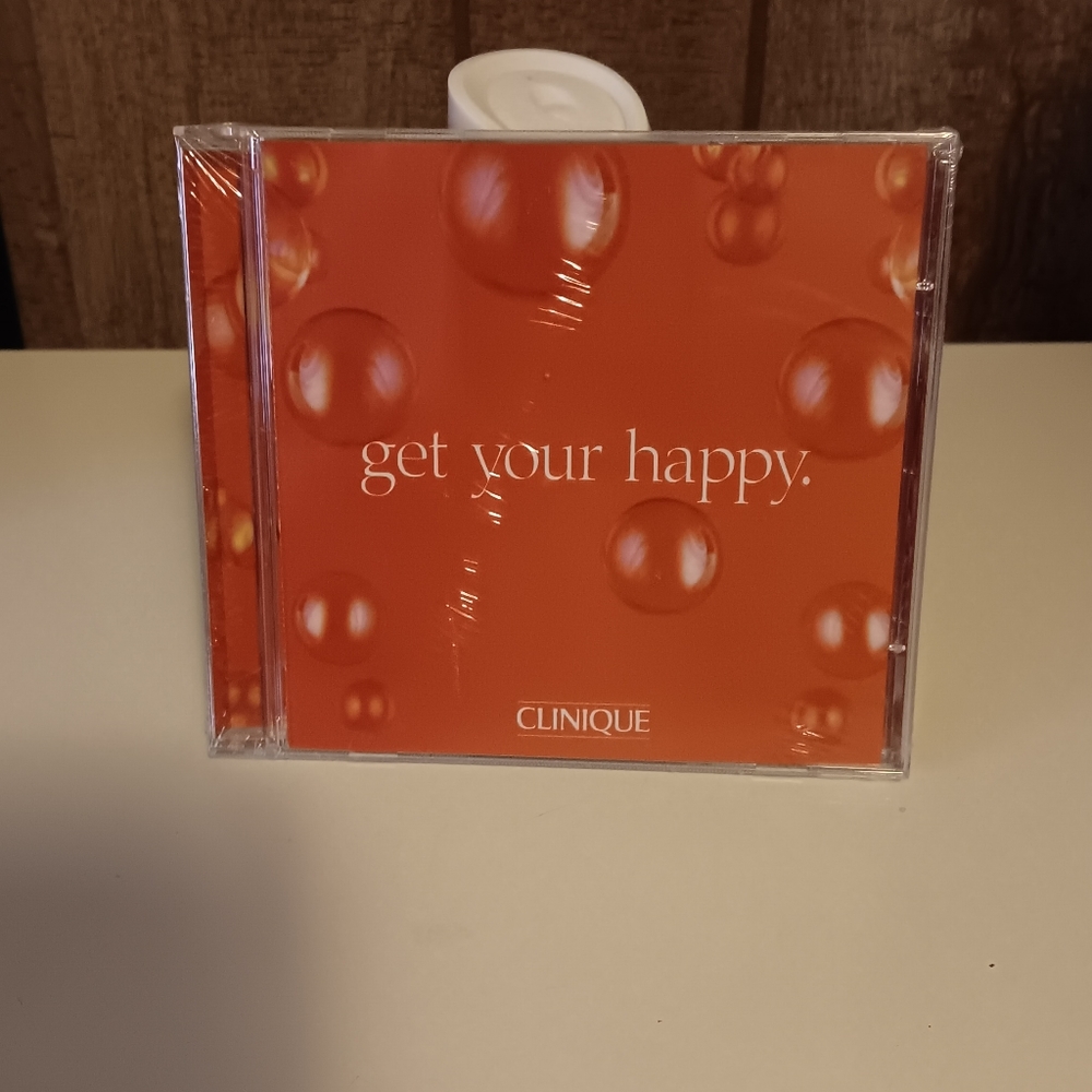 NEW!!! CLINIQUE GET YOUR HAPPY CD.